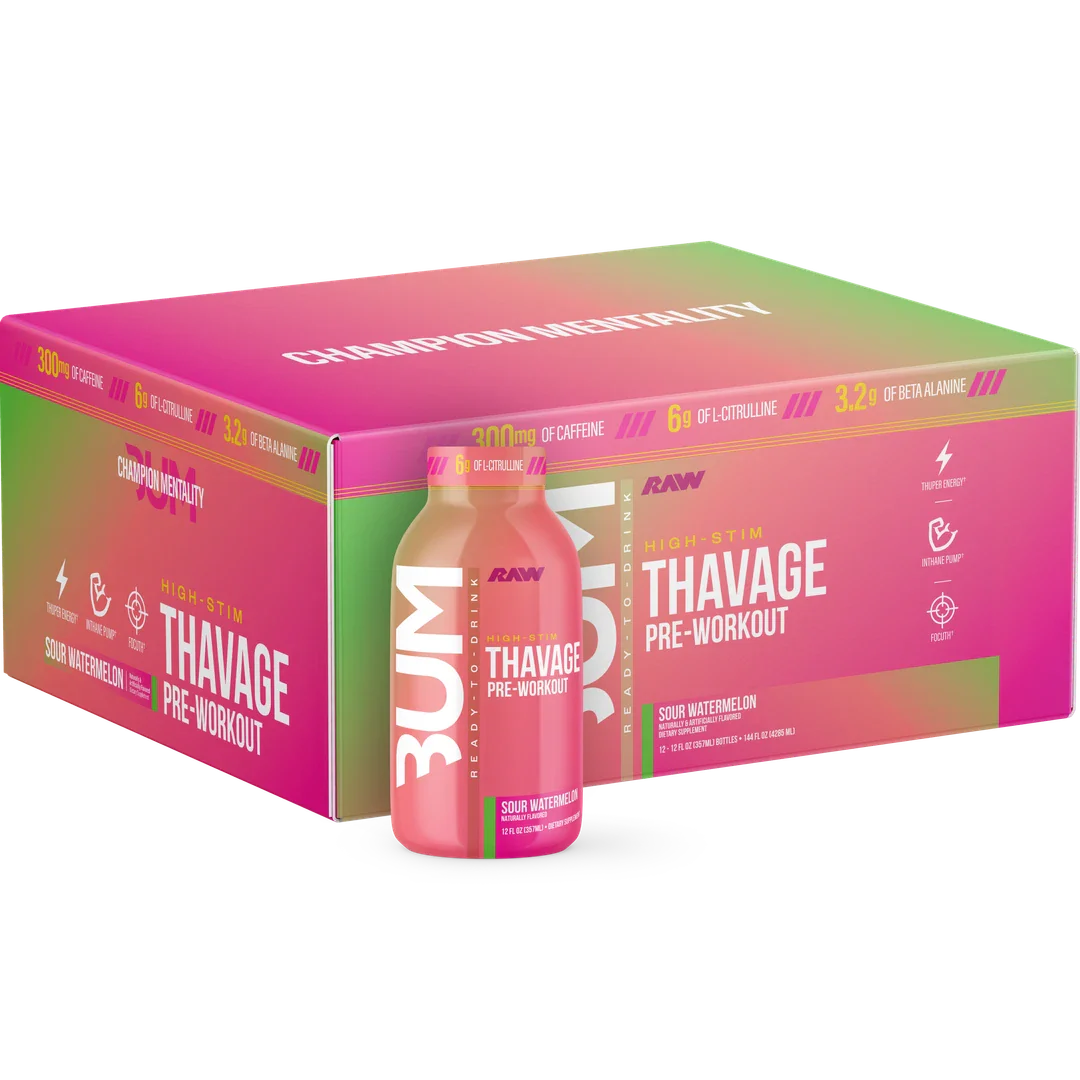Thavage RTD Pre-Workout - Image 13
