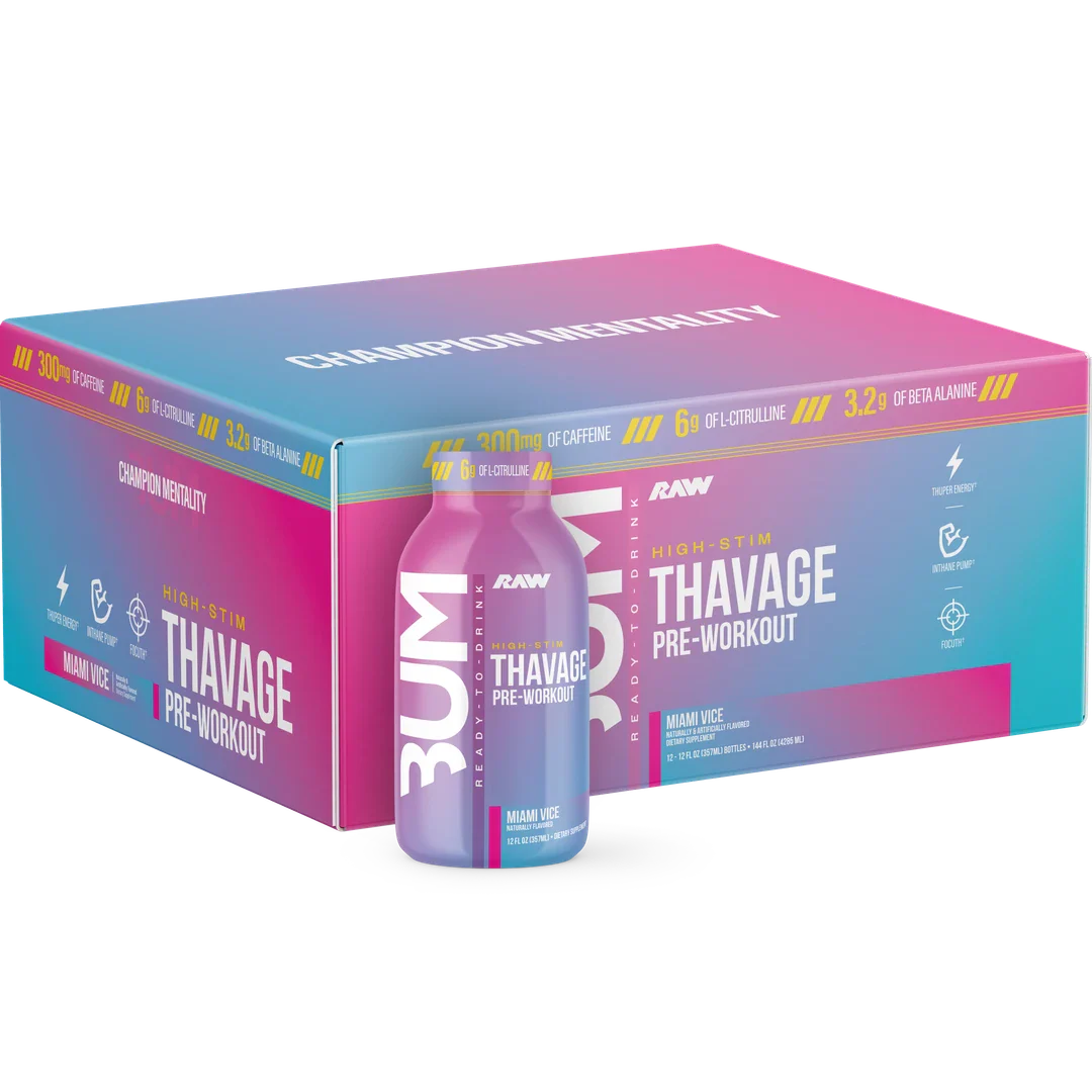 Thavage RTD Pre-Workout - Image 19