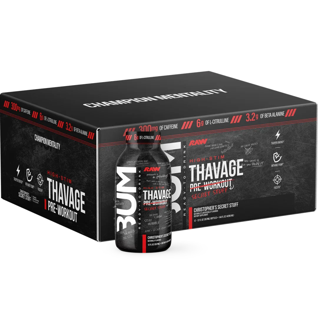 Thavage RTD Pre-Workout - Image 6