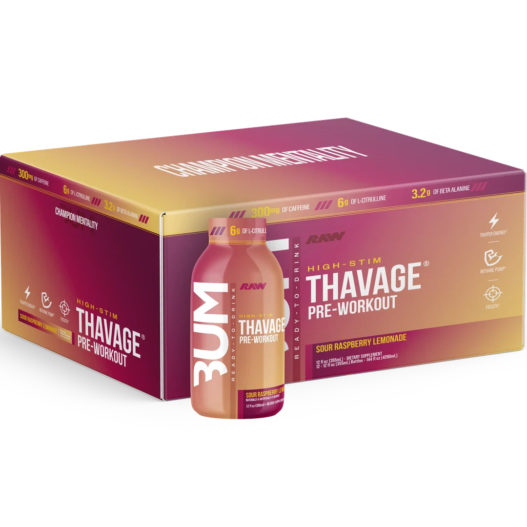 Thavage RTD Pre-Workout - Image 8